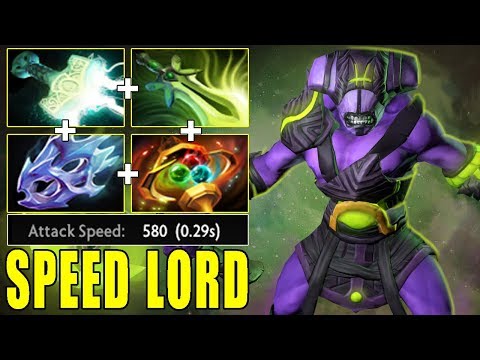 Cancer [Faceless Void] Insane Attack Speed Bash Lord One Chrono Sure Die (HighLights Dota2 7.24)