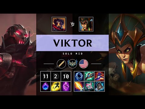 Viktor Mid vs Cassiopeia: Dominating - NA Challenger Patch 14.17