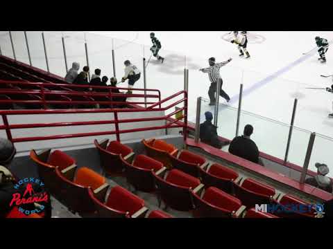 2019 MAHA Pee Wee AA state championship - Lansing Spartans (Green) Vs  Marquette Superior Hockey
