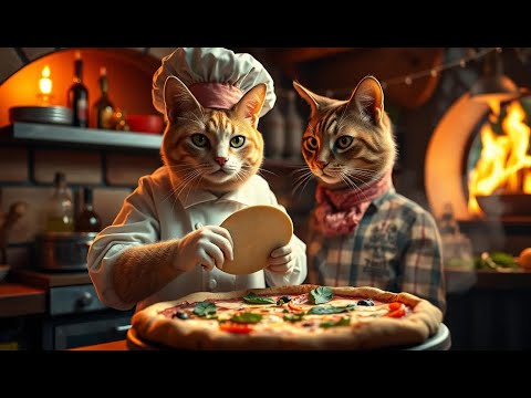 Lorenzo il Gatto Pizzaiolo: La Magia della Pizza Napoletana!