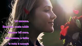 Amedeo Minghi. Rosa. Con testo. tradotto in Italiano Video Mario Ferraro