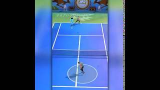 プロテニス対戦のプレイ動画