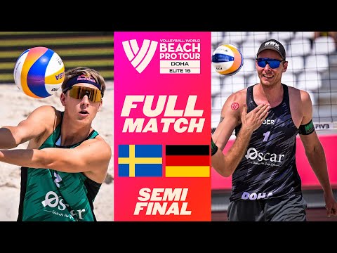 Ahman/Hellvig 🇸🇪 vs. Ehlers/Wickler 🇩🇪 - Quarter Final | Full Match - Doha Elite 16 | Beach Pro Tour