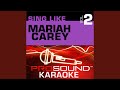DreamLover Karaoke Instrumental Track In The Style Of Mariah Carey