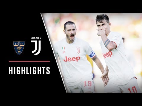 HIGHLIGHTS: Lecce vs Juventus - 1-1 - Dybala's penalty earns away point