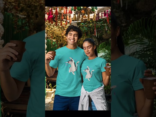Vídeo relacionado con Kawaii cat Japanese black anime cat T Shirt Camiseta