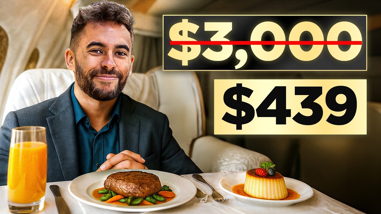 I Flew Emirates BUSINESS Class for $439 (Here’s How)