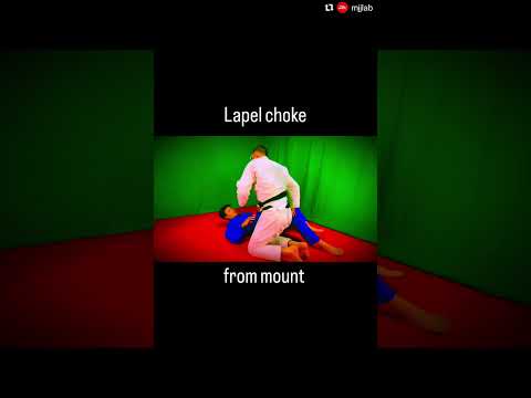 【柔術】今日は何する？『ラペラチョーク』#shorts #jiujitsu #bjj #柔術 #ブラジリアン柔術 #グレイシー柔術 #mjjlab #今日は何しよう #先生向け #生徒向け