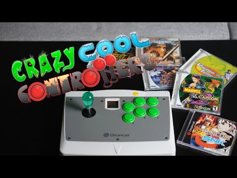 The Sega Dreamcast Arcade Stick - Crazy Cool Controllers