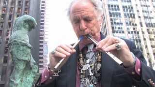 David Amram on 52nd and Broadway August 27th, 2009