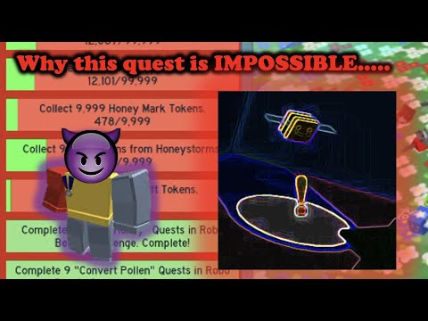 Why this quest is IMPOSSIBLE in Bee Swarm Simulator