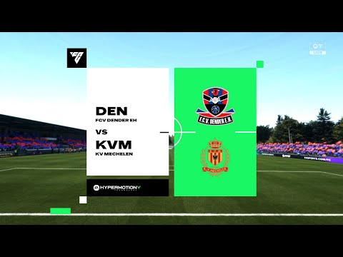 FCV DENDER EH vs KV MECHELEN | Belgium: Jupiler Pro League | FC 26 | gameplay
