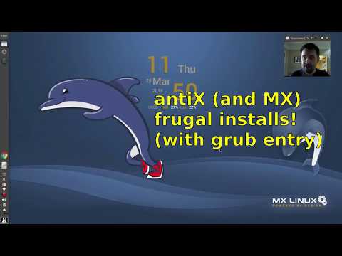 antiX (and MX) frugal installs (with grub entry)