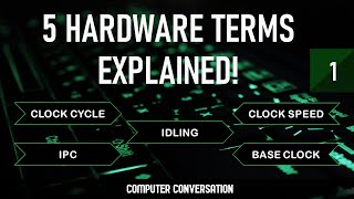5 Hardware Terms Explained | Video #1 | Computer Conversation
