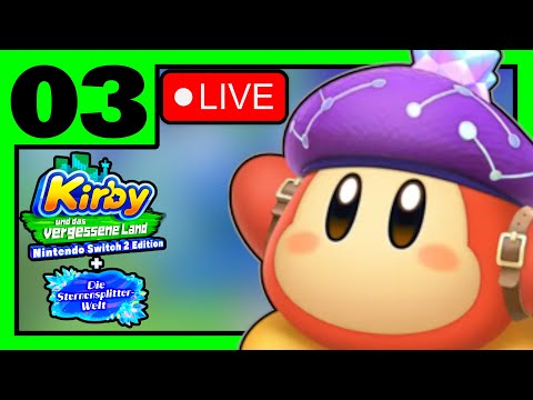 KIRBY UND DAS VERGESSENE LAND + STERNENSPLITTER-WELT #03 💎 Die kristallisierte, kalte Winterkuppe