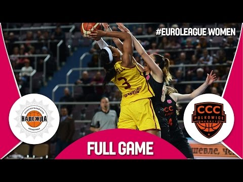 Nadezhda (RUS) v CCC Polkowice (POL) - Full Game - EuroLeague Women 2016/17