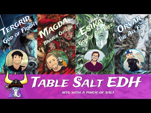 Tergrid - Magda - Esika/Prismatic - Orvar | Kaldheim | Table Salt EDH Commander Gameplay #08 | MTG