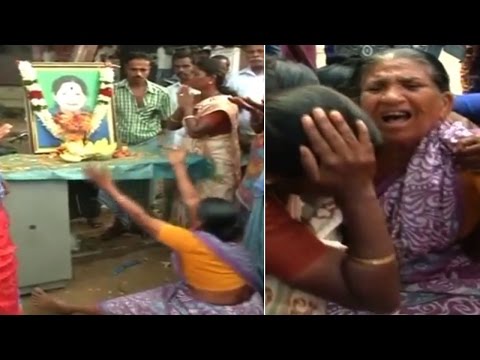 Watch | AIADMK supporters mourn Jayalalithaa’s death
