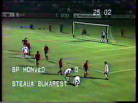 1985-1986 Honved Budapest - Steaua Bucuresti 1-0 Prima repriza 2