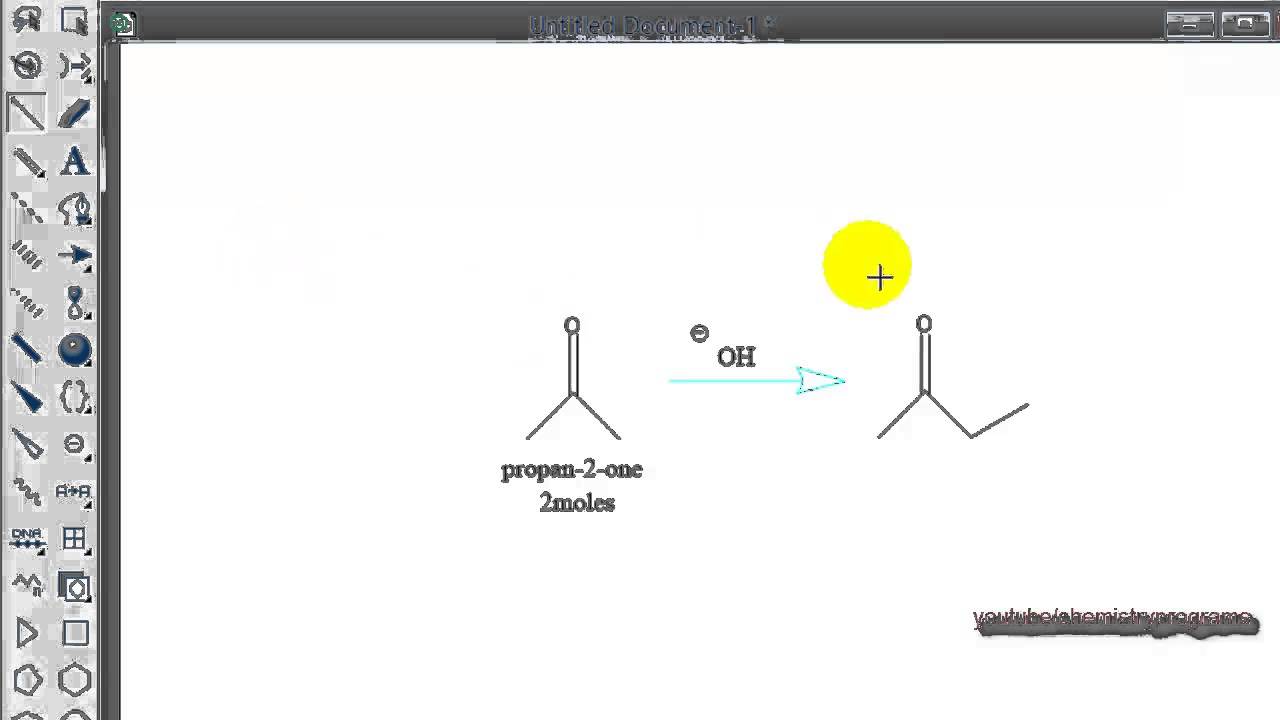 ChemDraw tutorial 15 Drawing chemical Reaction