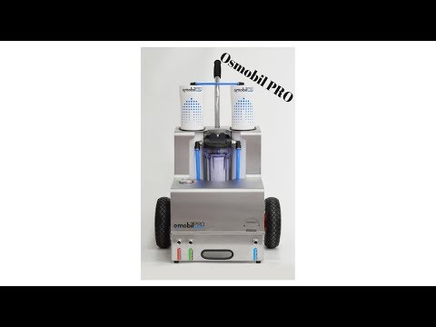 OSMOBIL PRO Inbetriebnahme Umkehrosmoseanlage / Glasreinigung