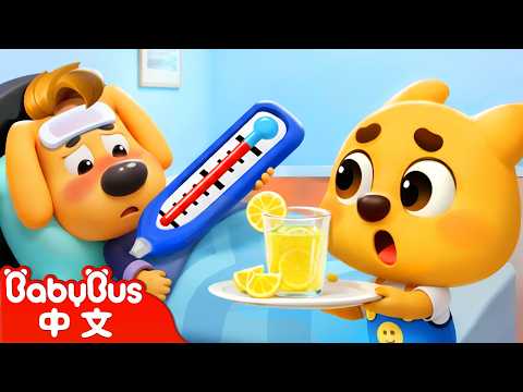 【新劇集】小小醫生 | 照顧感冒的警長 | 守護季🛡️ | 動畫 | Kids Cartoon | 安全教育 | 安全警長啦咘啦哆 | 寶寶巴士 BabyBus