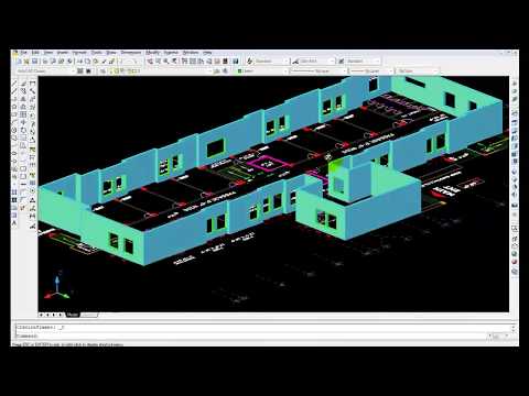 Autocad 3d - Autocad tutorial - autocad 3d civil engineering Video