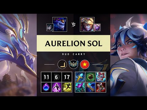Aurelion Sol Carry vs Ezreal - VN Challenger Patch 25.08