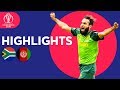 Imran Tahir Takes 4! | South Africa Vs Afghanistan - Match Highlights | ICC Cricket World Cup 2019