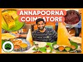 Annapoorna Restaurant Coimbatore Food Tour | Veggie Paaji