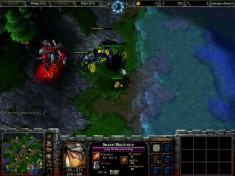 KoD vs x6tence 2v2s - Axslav & Strifeco vs Rob & Sword - Part 5 - Warcraft 3 English Commentary