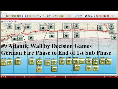 1st AM Subphase starting with German Fire Phase to the end of the full Phase.