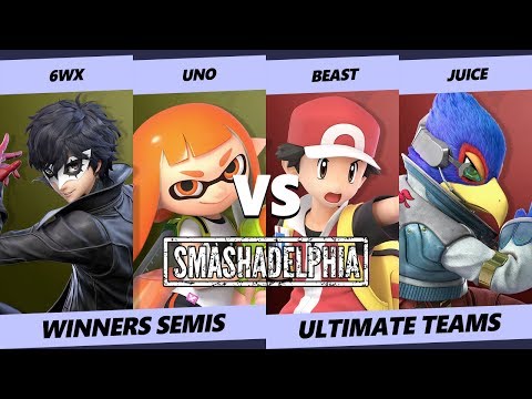 Smashadelphia 2019 SSBU - Beast & Juice Vs. 6WX & Uno - Smash Ultimate Tournament Winners Semis