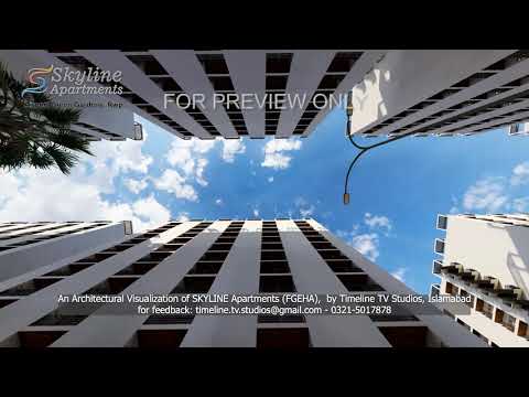 3D Architectural Visualization - Skyline Apartments video thumbnail