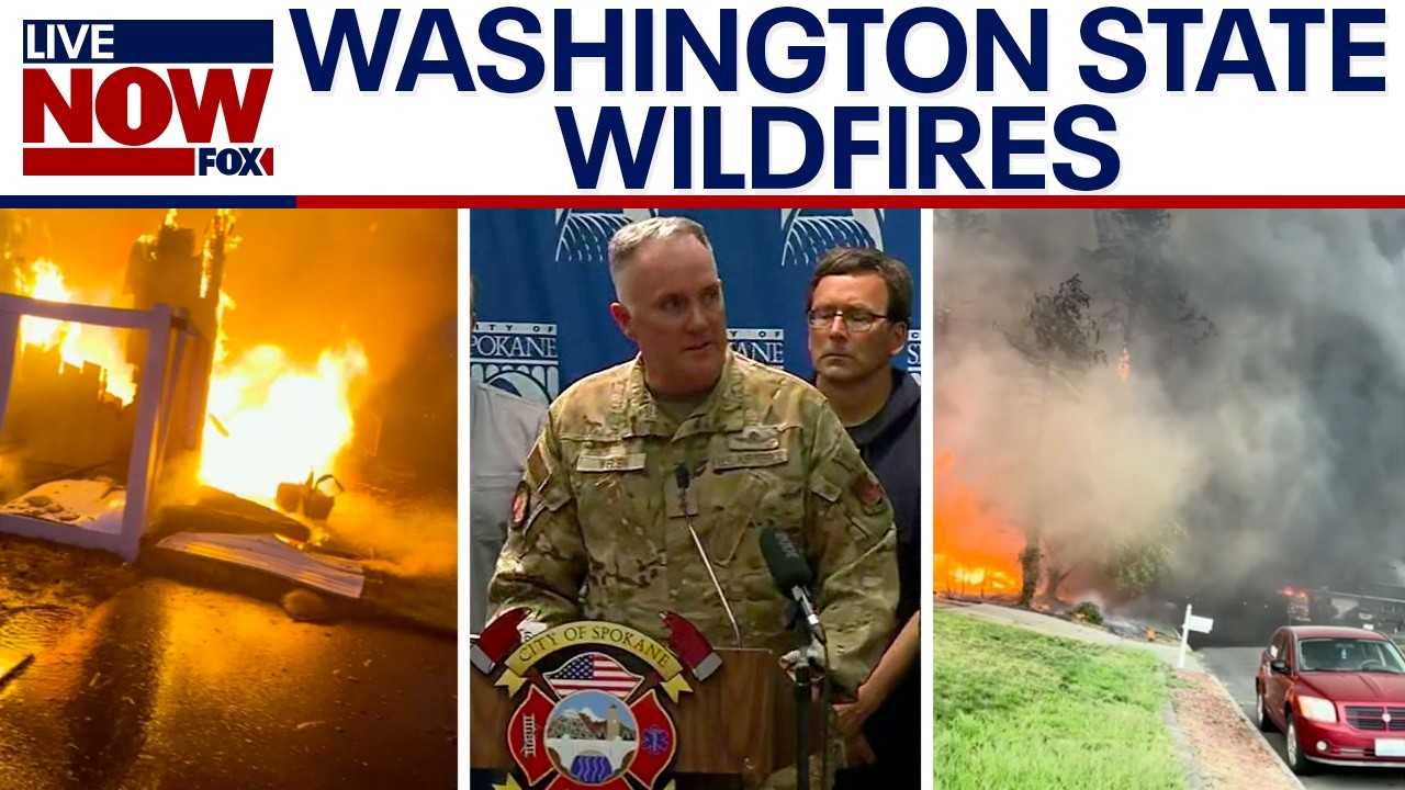 Thousands face emergency evacuations as wildfires hit Washington state