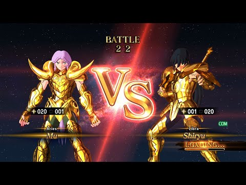 Mu (Aries Gold Cloth) vs Shiryu (Libra Gold Cloth) - Saint Seiya: Soldiers' Soul