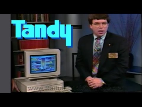 1993 RadioShack Tandy Sensation Computer Demonstration & Sales Tutorial