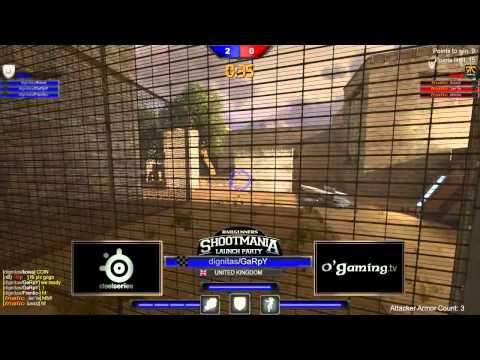 [Ep#4] ShootMania Launch Party EN 10/04/2013 - Fnatic vs Dignitas Game 1
