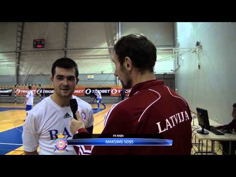 FC NEW PROJECT - FK RABA (6:8) vārtu guvumi (16.11.2013)