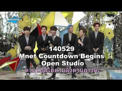 [TH SUB] 140529 VIXX - Mnet Countdown Begins Open Studio