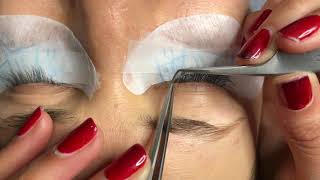 Volume Eyelash Extensions Set using 3D 4D and Individuals (SMALL EYES)