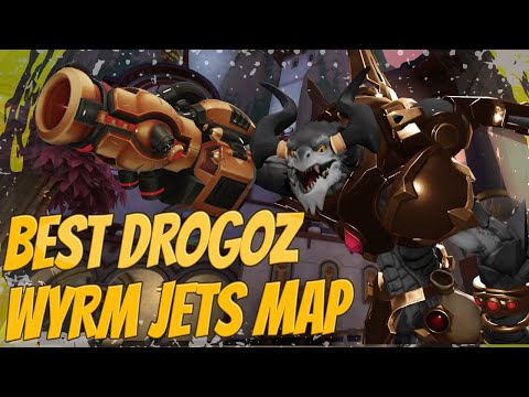 Easily the BEST WYRM Jets map for Drogoz : Paladins Drogoz Gameplay