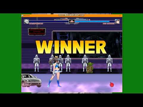 mugenn request :Mr.  Infamous Vs  Eri Hasumi |MUGEN ALL STARS 1.1B🤖