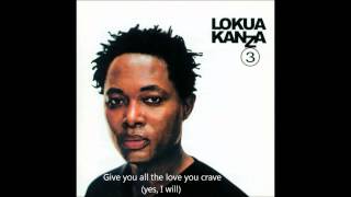 Lokua Kanza - More Than Just Sex (with lyrics)