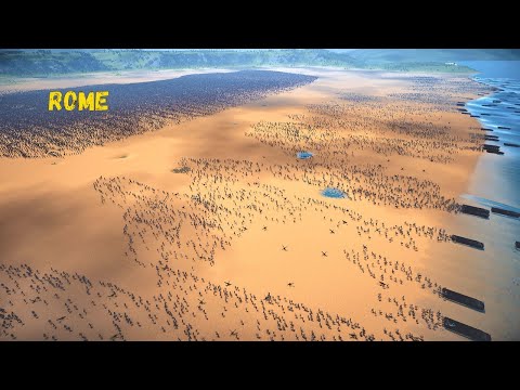 Roman Legion vs 500,000 Egyptian Warriors - UEBS 2