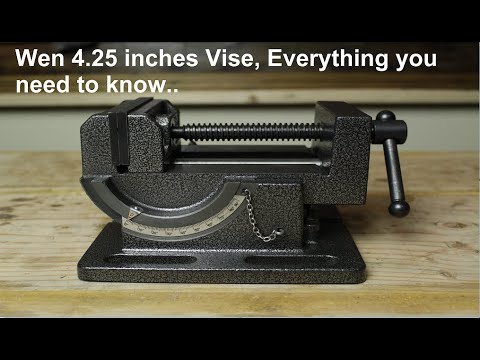 Wen 4.25 in. Benchtop and Drill Press Tilting Angle Vise | everything you need to know | Unboxing