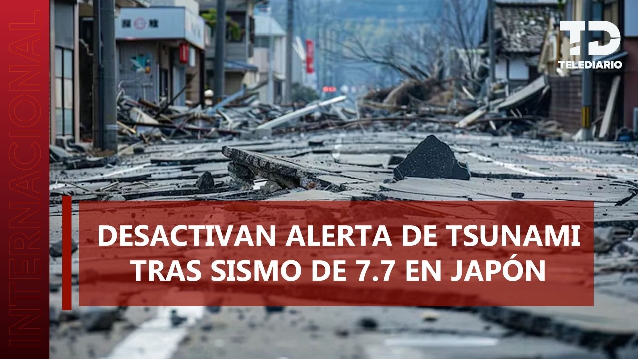 Terremoto de magnitud 7.5 sacude Japón