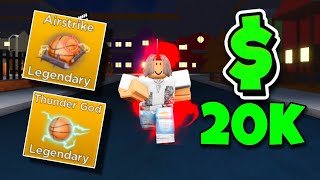 20K ROBUX Case Opening In Basketball Legends..