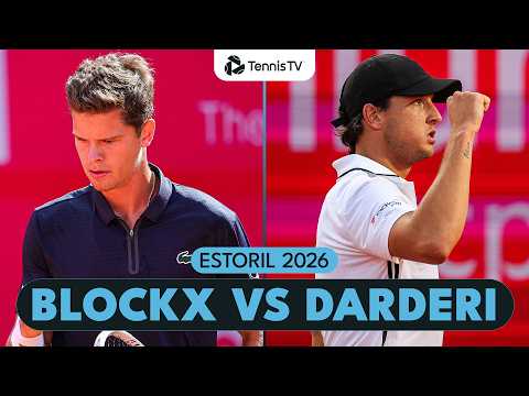 Alexander Blockx vs Luciano Darderi THRILLER 🥵 | Estoril 2026 Highlights