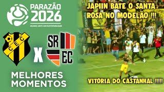 Castanhal x Santa Rosa - Melhores Momentos - Gols - Parazão 2026